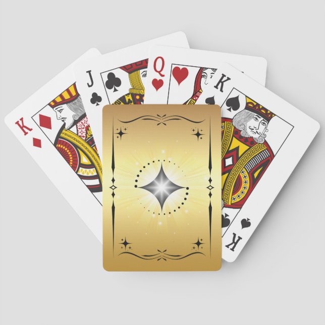 Jeu De Cartes Chance dorée  (dos)