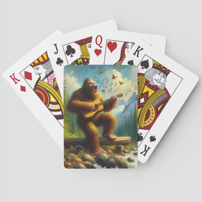 Jeu De Cartes Chant Bigfoot (dos)