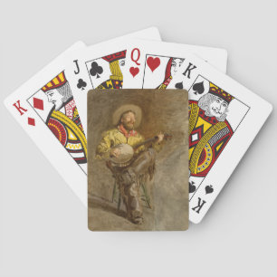 Jeu De Cartes Chantant Cowboy Espagnol avec une chanson de piste