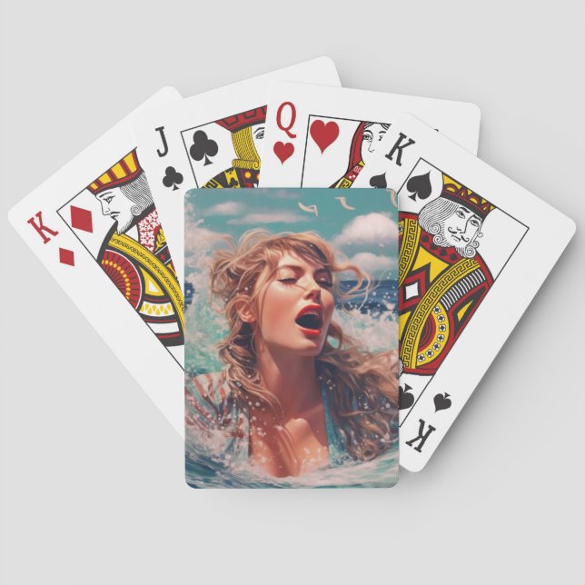 Jeu De Cartes Chanter dans l'océan (dos)