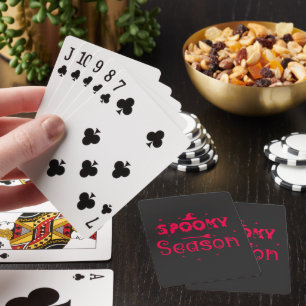 Jeu De Cartes Chapeau de sorcière de la saison effrayante
