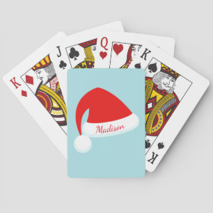Jeu De Cartes Chapeau rouge personnalisé Jouer des cartes