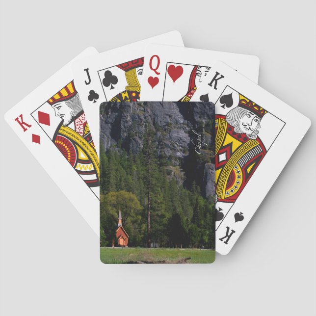 Jeu De Cartes Chapelle chez Yosemite (dos)