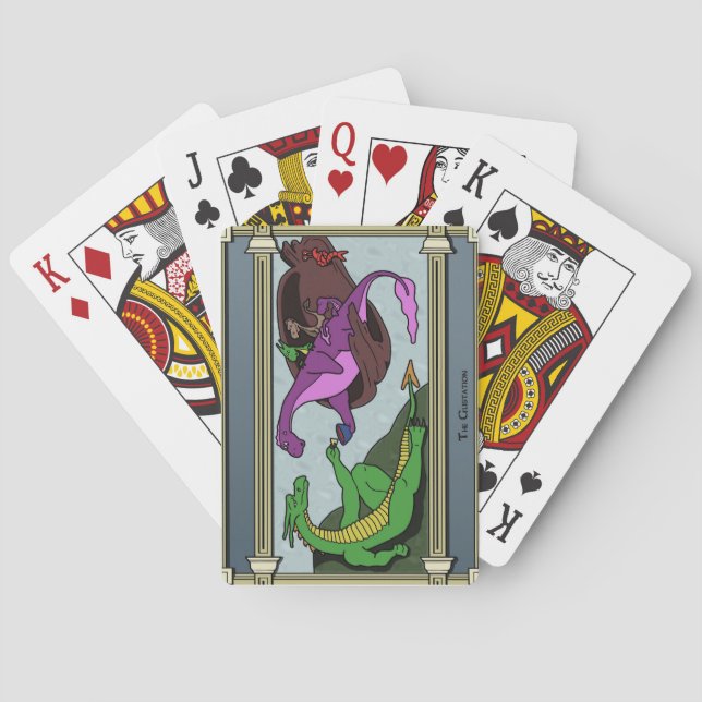 Jeu De Cartes Chapelle Sixtine Cartes de jeu (dos)