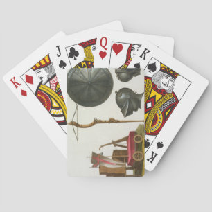 Jeu De Cartes Char milanais, arbalète et armure, planche 17 fr
