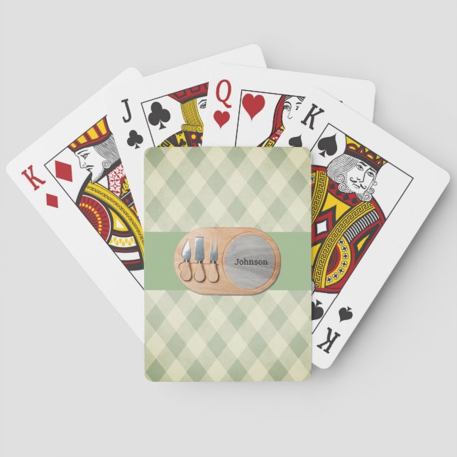 Jeu De Cartes Charcuterie Personnalisée Personnalisée (dos)