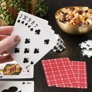 Jeu De Cartes Charme des Fêtes de Noël Motif 02 -