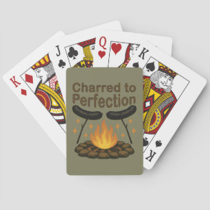 Jeu De Cartes Charred to Perfection Funky Campfire Hot Dog