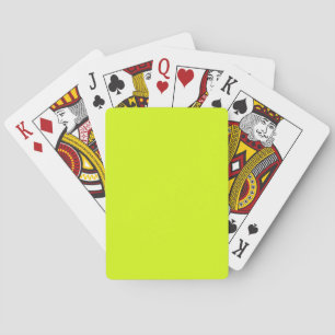 Jeu De Cartes Chartreuse jaune