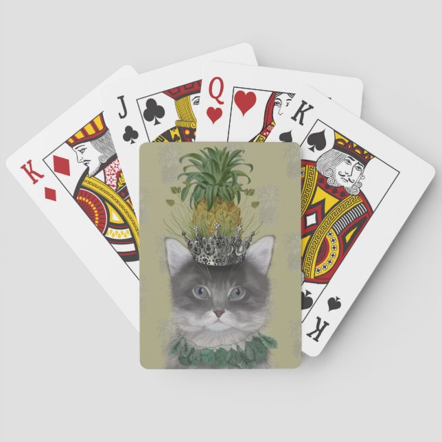 Jeu De Cartes Chat à ananas (dos)
