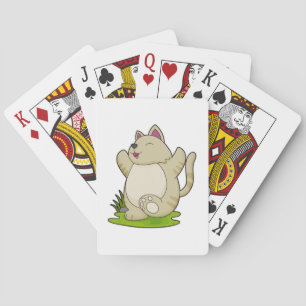Jeu De Cartes Chat au Yoga
