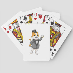 Jeu De Cartes Chat comme marié avec ruban