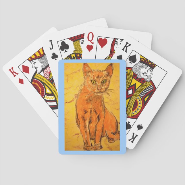 Jeu De Cartes Chat cool (dos)