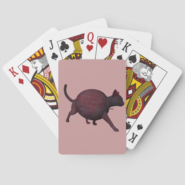 Jeu De Cartes Chat de Gage drôle (dos)