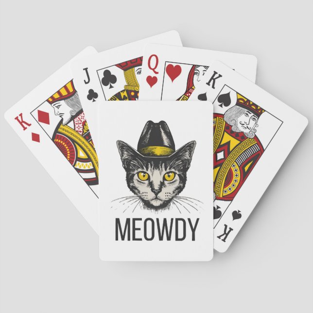 Jeu De Cartes Chat Drôle de Miaou (dos)