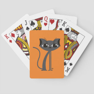Jeu De Cartes Chat éffrayant - Cartes de lecture