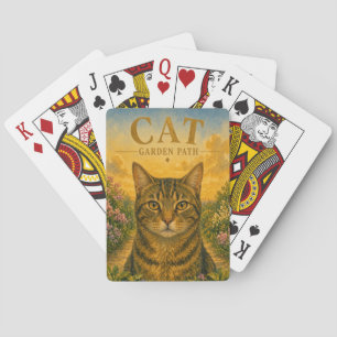Jeu De Cartes Chat Faune Chemin de Jardin