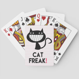 Jeu De Cartes Chat Freak ! Fun Bicycle® Poker Jouer Cartes