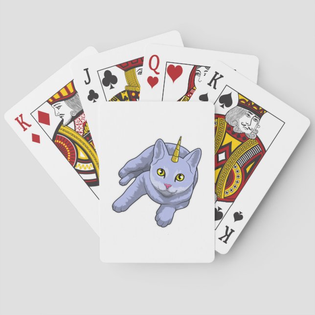 Jeu De Cartes Chat Licorne (dos)