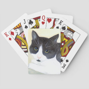 Jeu De Cartes Chat noir et blanc