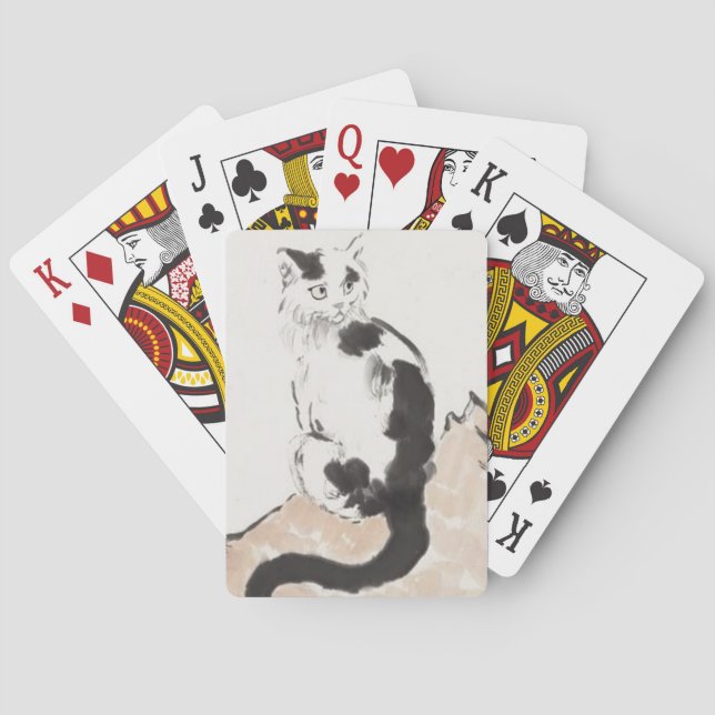 Jeu De Cartes Chat (par Xu Beihong) (dos)