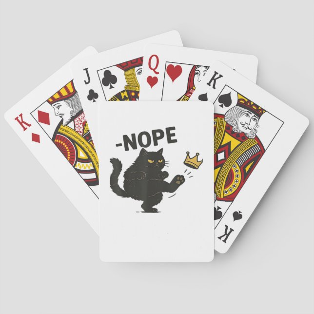 Jeu De Cartes Chat Pas De Rois En Amérique  (dos)