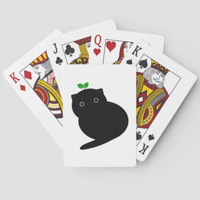 Jeu De Cartes Chat Q (dos)