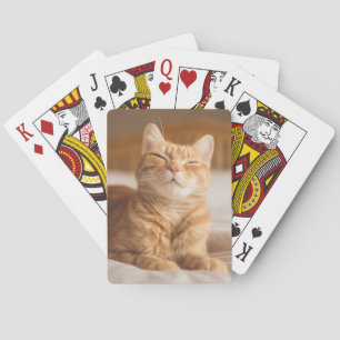Jeu De Cartes Chat somnolent des images   de Getty