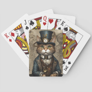 Jeu De Cartes Chat Steampunk