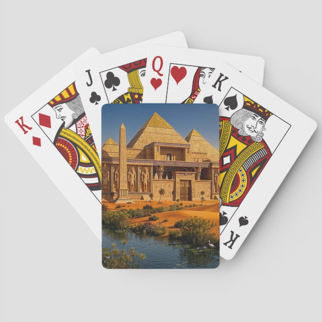 Jeu De Cartes Château Ancien des Sables Torrides (dos)