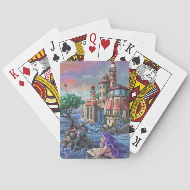 Jeu De Cartes Château de Mermaid (dos)