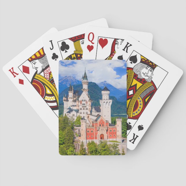 Jeu De Cartes Château de Neuschwanstein Allemagne (dos)