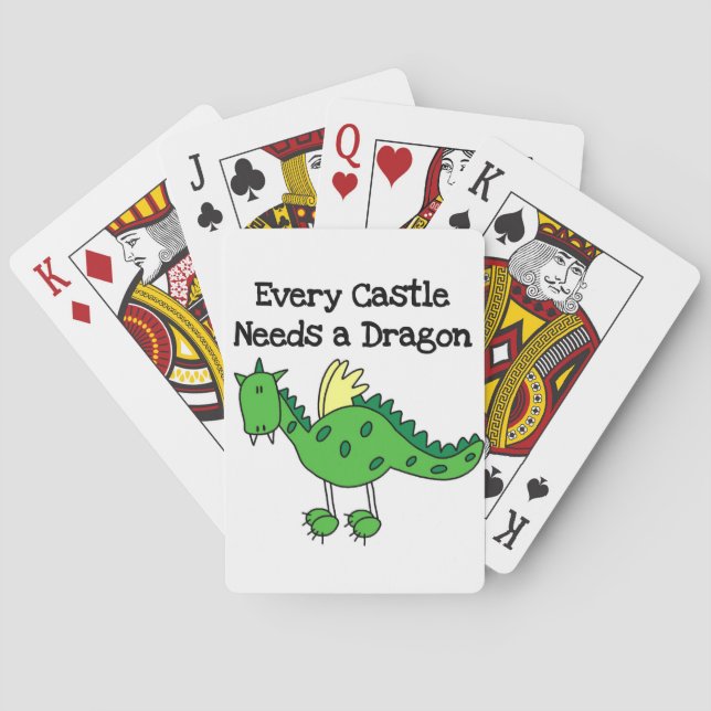 Jeu De Cartes Château Dragon (dos)