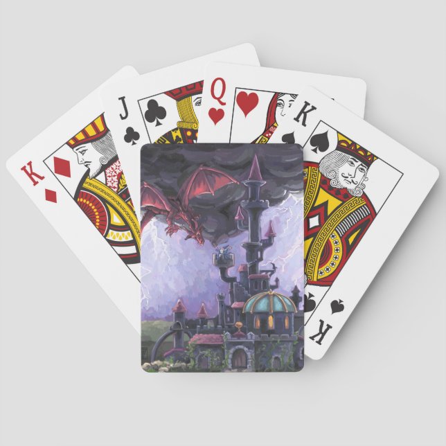 Jeu De Cartes Château du dragon (dos)