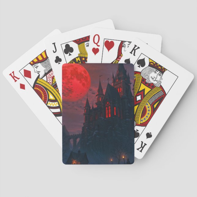 Jeu De Cartes Château du Sang du Vampire (dos)