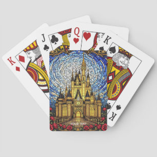 Jeu De Cartes Château en Verre de Cute Imaginaire