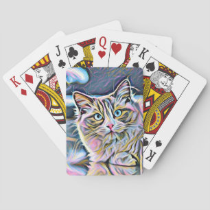 Jeu De Cartes chaton à poupée de chat