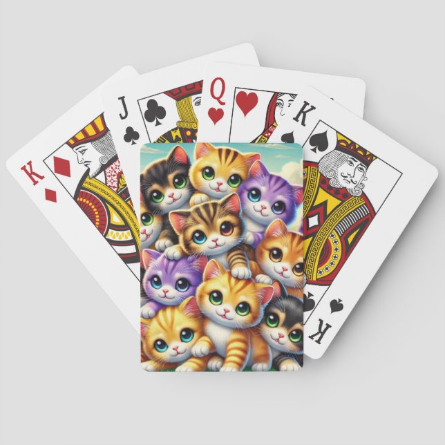 Jeu De Cartes Chatons (dos)