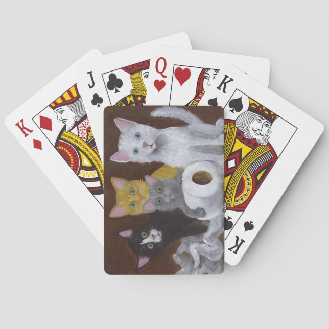 Jeu De Cartes Chatons Joueurs (dos)