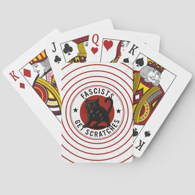 Jeu De Cartes Chats contre les fascistes (dos)