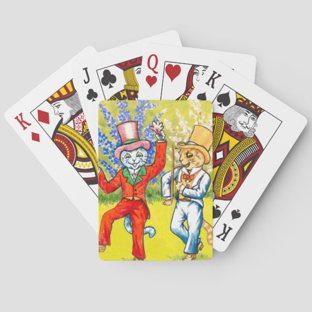 Jeu De Cartes Chats dansants (dos)