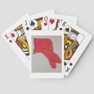 Jeu De Cartes Chaussette, une d'une paire d'Egypte, perio