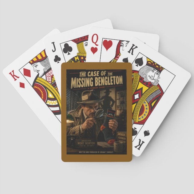 Jeu De Cartes Chaussettes Bengleton : L'Affaire des Chaussettes  (dos)