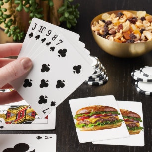 Jeu De Cartes ChaussureHabille hamburger empilé thic