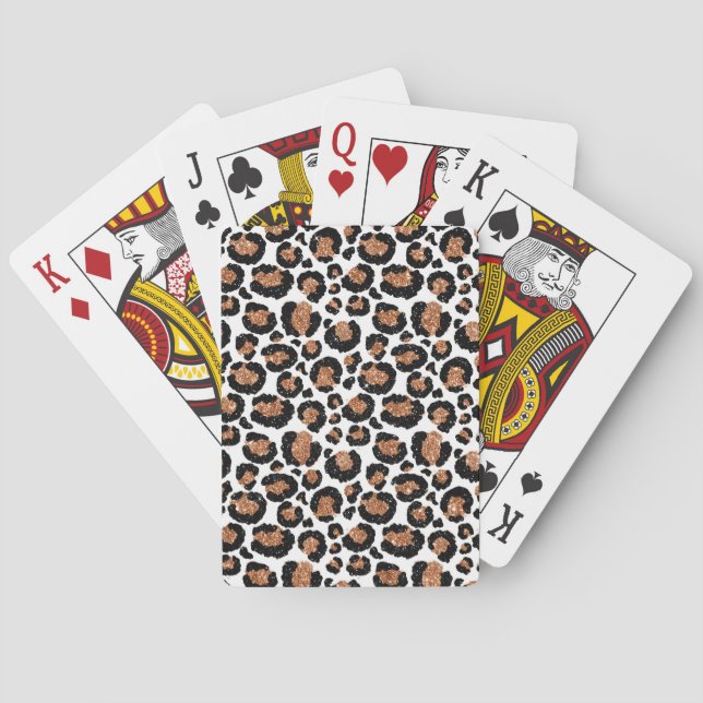 Jeu De Cartes Cheetah - Motif Leopard (dos)