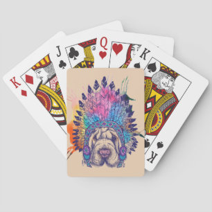 Jeu De Cartes Chef amérindien de Sharpei