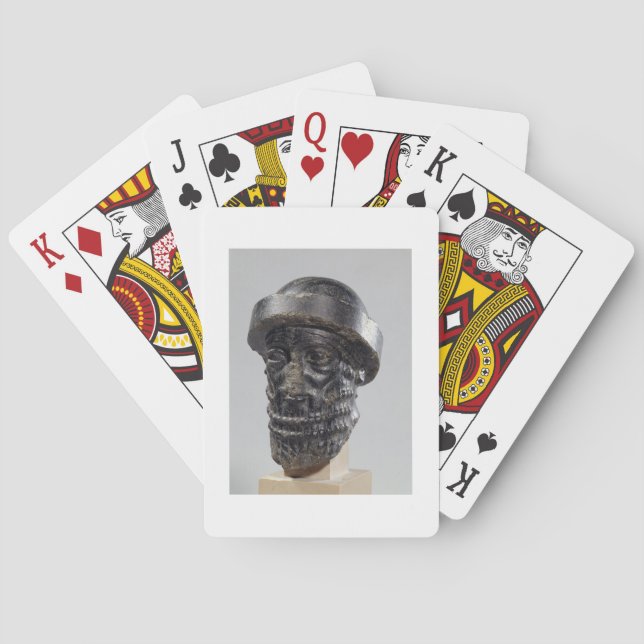 Jeu De Cartes Chef d'un roi, éventuellement Hammurabi, roi de Ba (dos)