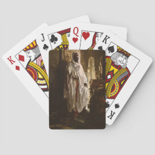 Jeu De Cartes Chef maure Art africain Peinture Portrait