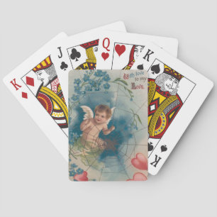 Jeu De Cartes Cherub Cupid Cobweb Oublier-Moi-Pas Coeur