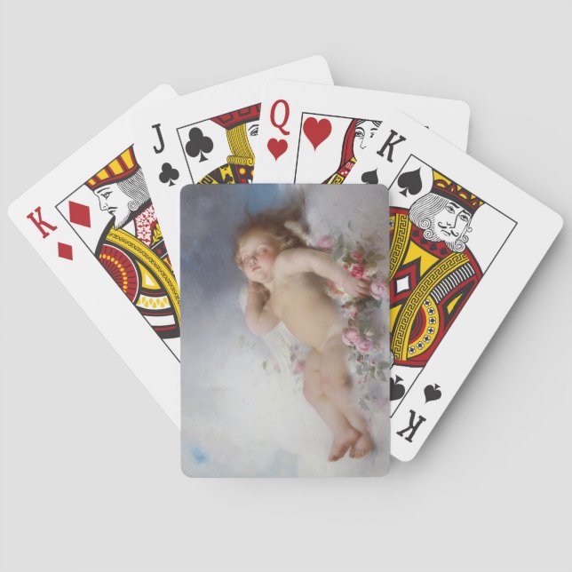 Jeu De Cartes Cherub dormant (Putto) (par Léon Bazille Perrault) (dos)